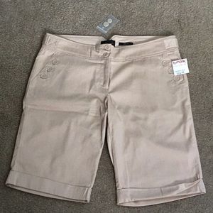 The Limited Beige colored shorts